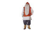 Santa Claus Christmas Sticker by The Elves!
