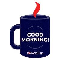 Good Morning Cup Sticker by AvaFin