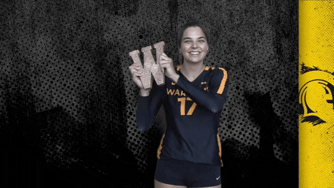 University Of Waterloo Volleyball GIF by Waterloo Warriors