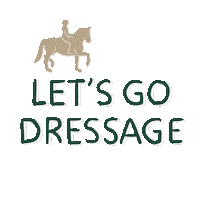 lucygroenen competition horses dressage horseriding Sticker