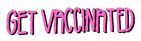Typography Vaccine Sticker by MULTI AWESOME STUDIO