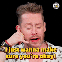 Are You Okay Macaulay Culkin GIF by First We Feast