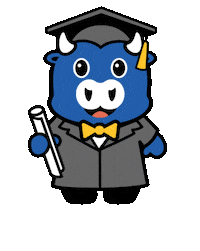 University At Buffalo Ubhornsup Sticker by ubuffalo