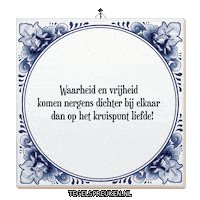 Humor Respect Sticker by Tegelspreuken.nl