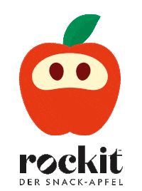 Wink Apple Sticker by elbe-obst