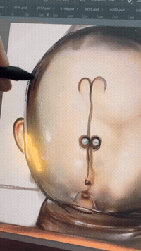 Hair Face GIF by Alex Boya