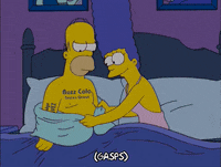 gasping homer simpson GIF