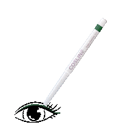 COSLINECosmetics makeup eyeliner grun evergreen Sticker