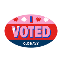 Vote Election Sticker by Old Navy