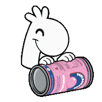 Bubblegum Dose Sticker by Paulberger