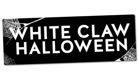Halloween Alcohol Sticker by White Claw Hard Seltzer
