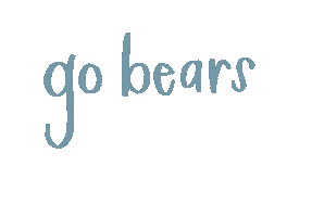 Go Bears Sticker