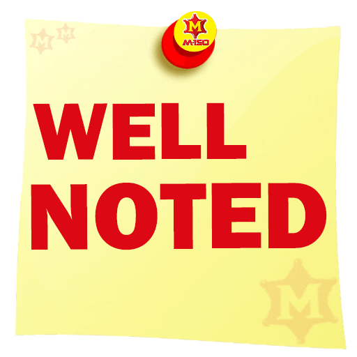 Acknowledge Sticker by M-150 USA