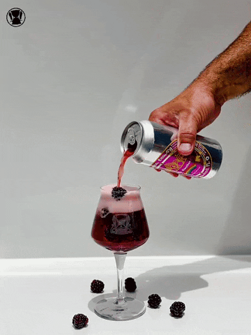 Beer Blackberry GIF by Hourglass Brewing