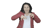 zeghetmetjehandjes misa irma cmp gebaren Sticker