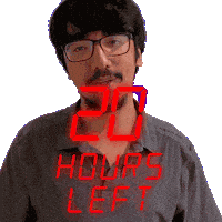 20 Hours Sticker
