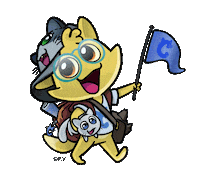 CreuCat school hiking fanclub creu Sticker