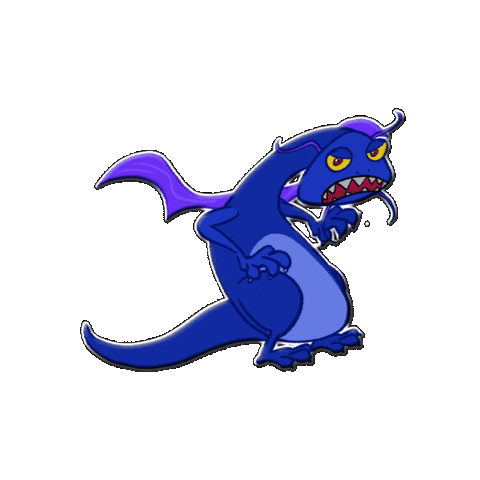 Alice In Wonderland Monster Sticker by Cool School