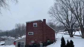 Snow Showers Affect Western Pennsylvania