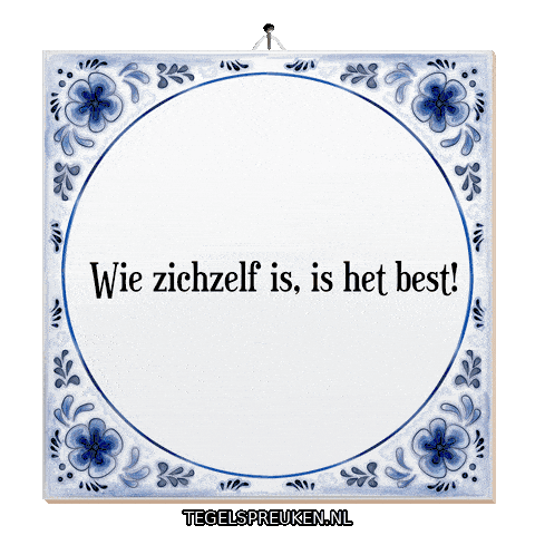 Nl Trots Sticker by Tegelspreuken.nl