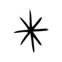 KINDERFESTIVAL star sky minimalism stern Sticker