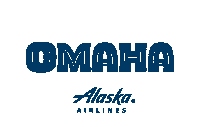 Travel Omaha Sticker by Alaska Airlines