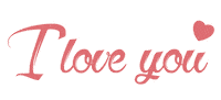 愛你 I Love You Sticker