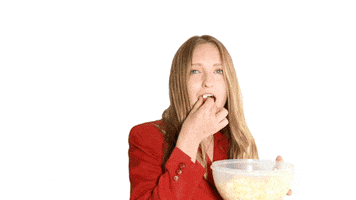 the office popcorn GIF by Madison Cunningham