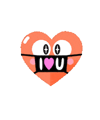 I Love You Corazon Sticker by Filmora Video Editor Español