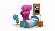 Pocoyo_Official night sleepy goodnight bed GIF