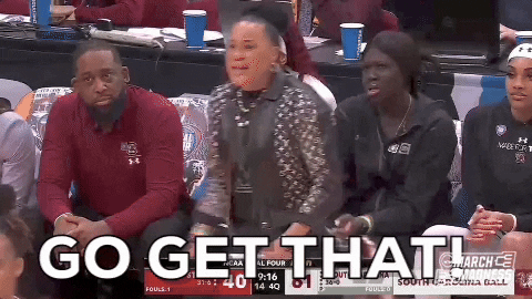 Get It Womens Basketball GIF by NCAA March Madness