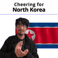 North Korea Sticker