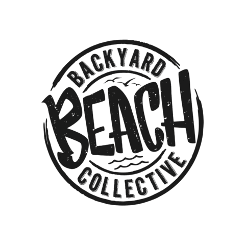 backyardbeachcollective backyard backyard beach collective backyardbeachcollective backyard beach Sticker