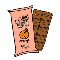 SAINTDesignLDN food pink yummy vegan Sticker