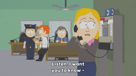 it's okay police GIF by South Park 