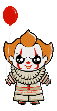 Bill Skarsgard Horror Sticker by Capivarinha