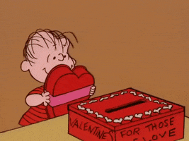 charlie brown valentine GIF by Peanuts