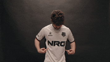Pointing Jersey GIF by NRG Esports & SF Shock