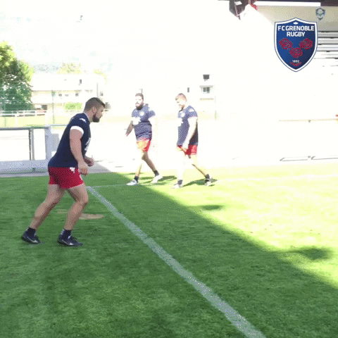 work out sport GIF by FCG Rugby