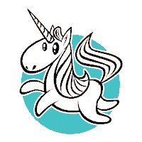 123consulting unicorn einhorn 123c 123consulting Sticker