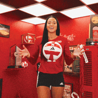 Ncaa Volleyball GIF by Huskers