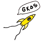 space stars Sticker by Goodkids