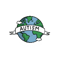 World Awareness Sticker by Emily @21andsensory