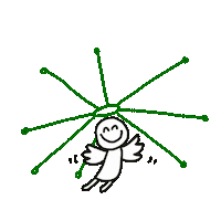 Corona Angel Sticker