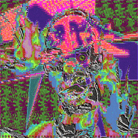 Brain Damage Glitch GIF by davidvnun