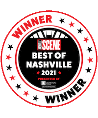 NashvilleScene winner nashville music city nashville scene Sticker