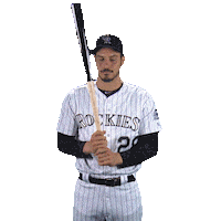 baseball nolan Sticker by Colorado Rockies