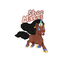 Unique Sticker by Afro Unicorn