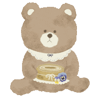 Bear Sticker by fuwakuma.yuco