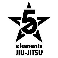 Bjj Jiu-Jitsu Sticker by Five Elements Jiujitsu